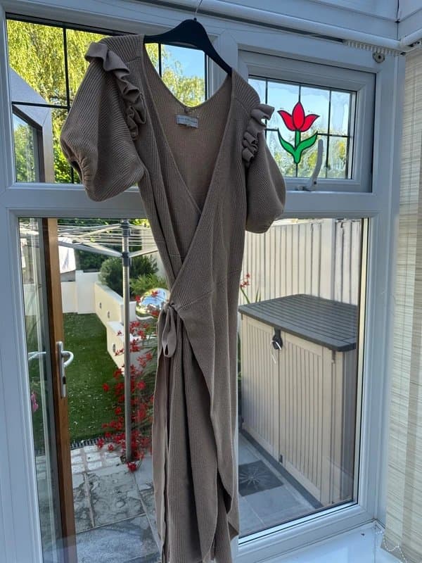 Never Fully Dressed Wrap dress