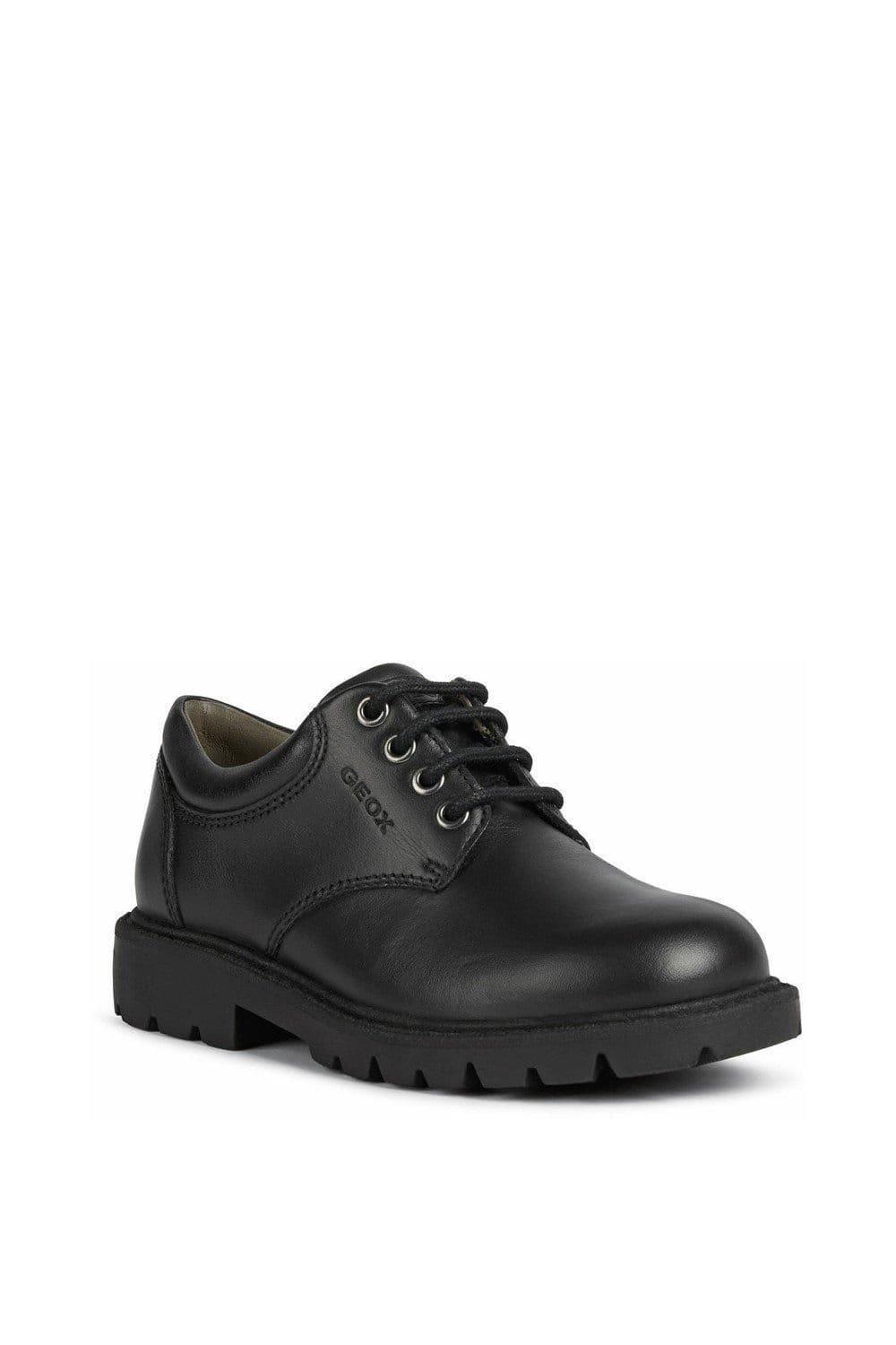 Geox Geox Men's 'Shaylax' Leather Shoes in Black - 1