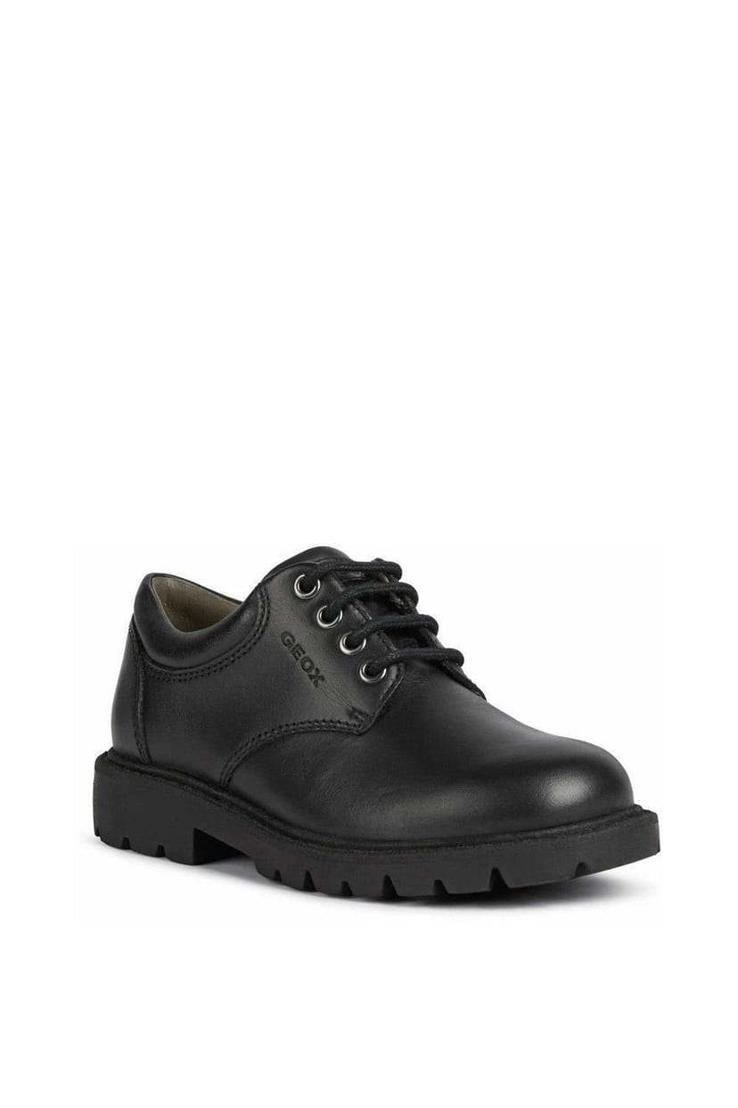 Geox Geox Men's 'Shaylax' Leather Shoes in Black - 1