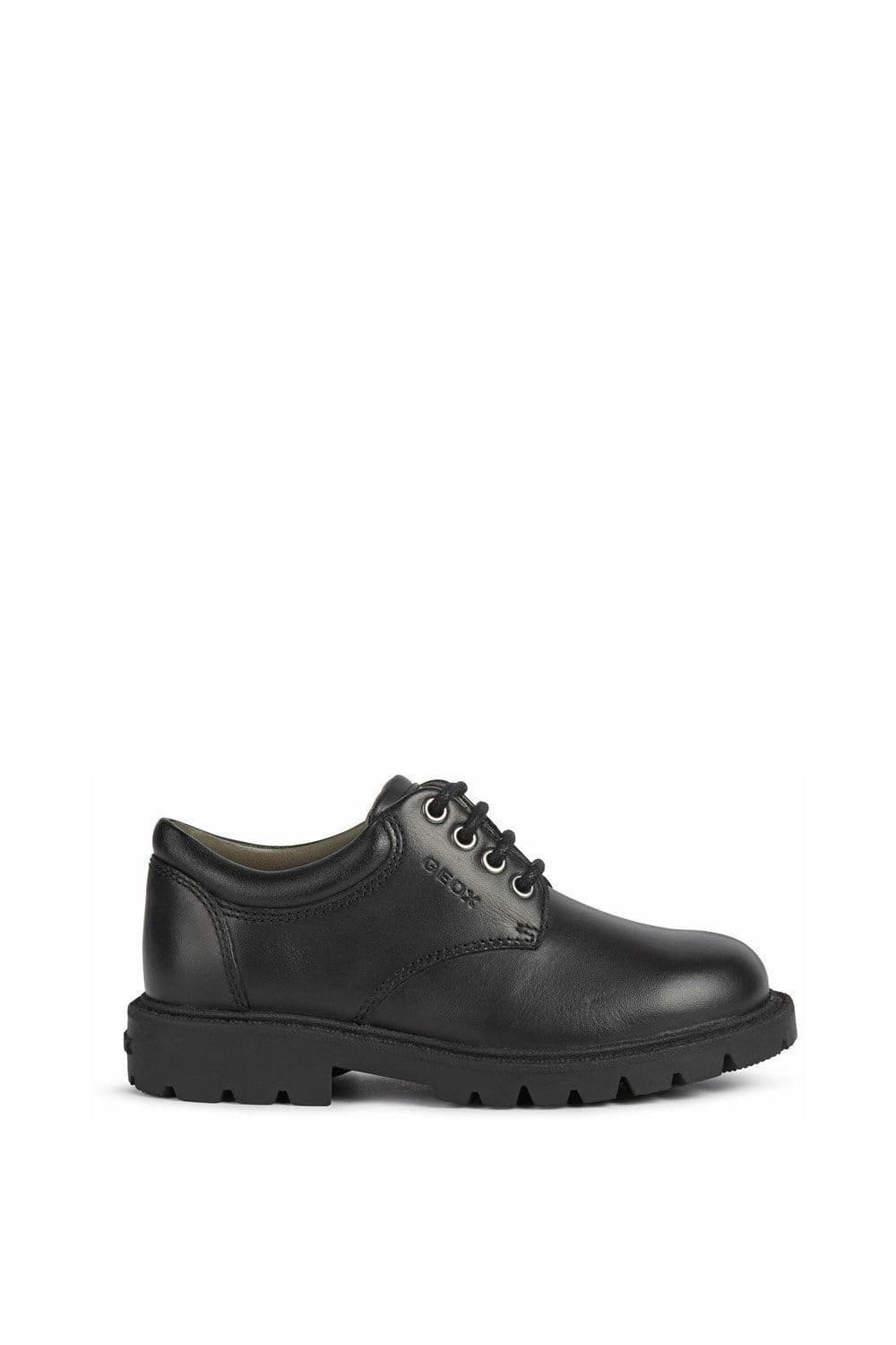 Geox Geox Men's 'Shaylax' Leather Shoes in Black - 4
