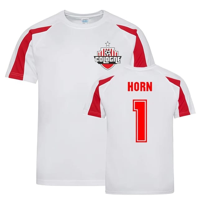 FC Koln FC Koln Men's Timo Horn Cologne Sports Training Jersey in White - 2