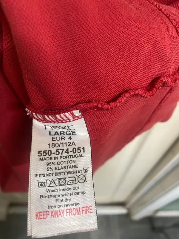 Next Red England T-shirt From Next size large