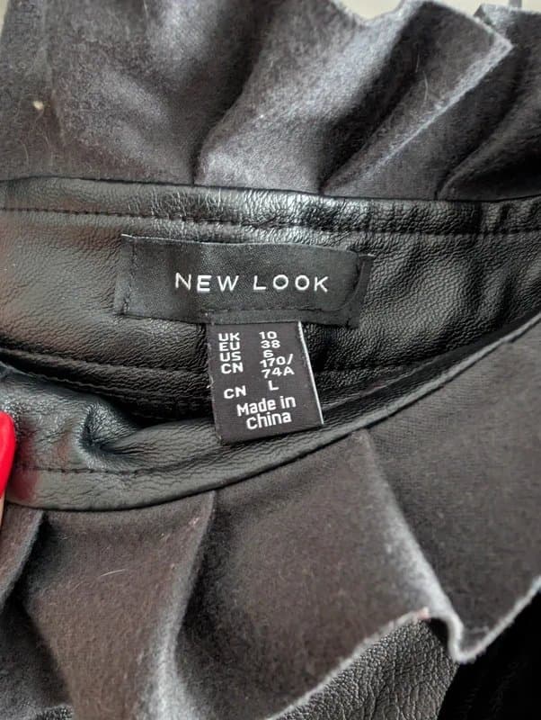 New Look New look leather skirt size 10