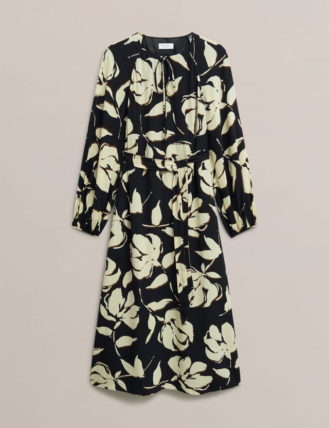Hobbs London Hobbs London Women's Evelyn Dress in True Black - 2