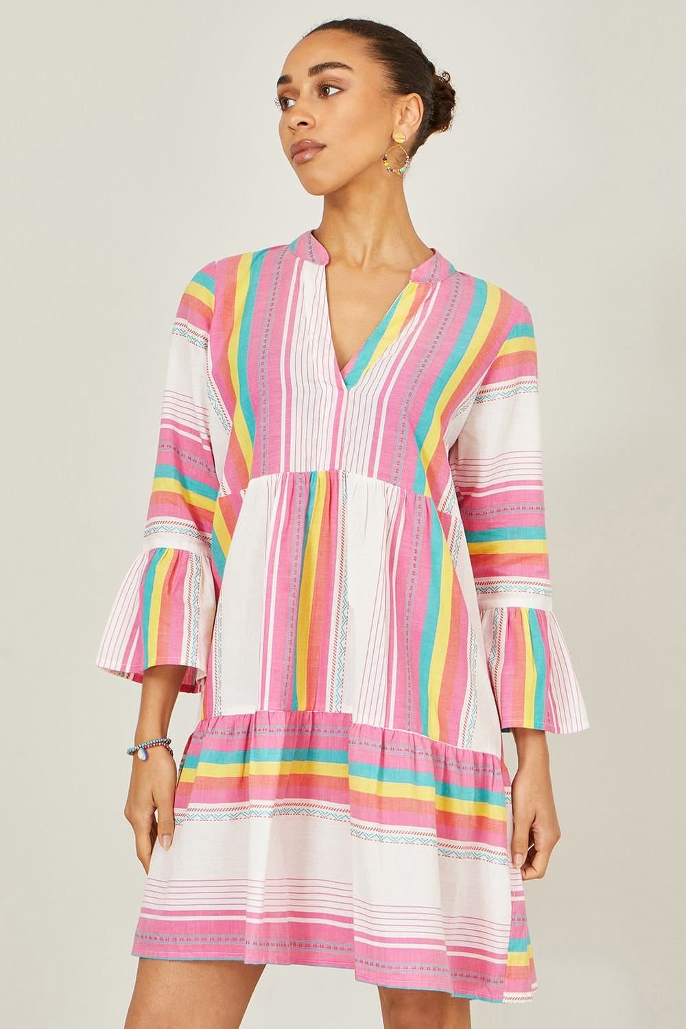 Yumi Yumi Women's Cotton Printed Tunic