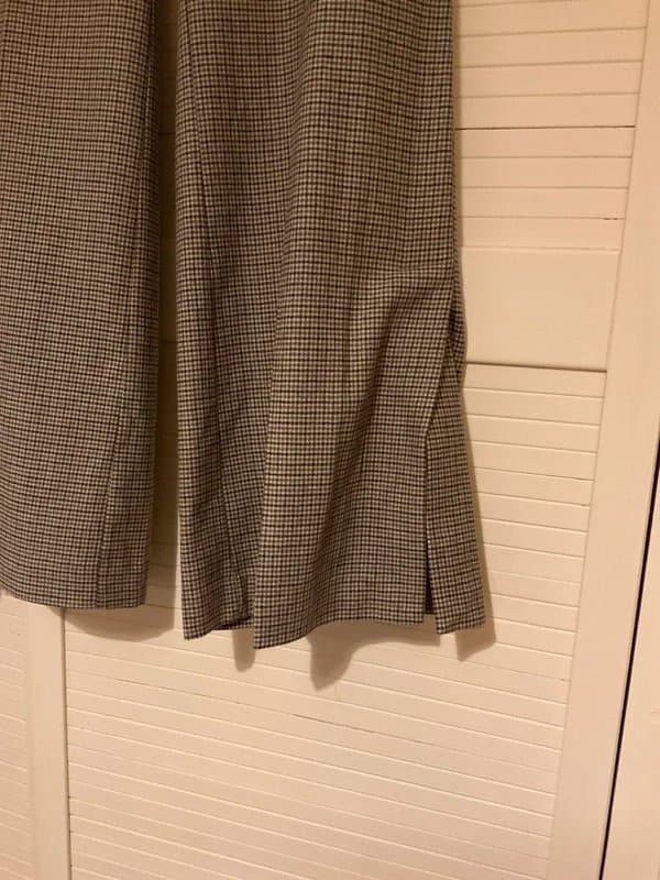 Anine Bing Anine Bing wide leg with splits EU40/UK12 tweed style suit trousers