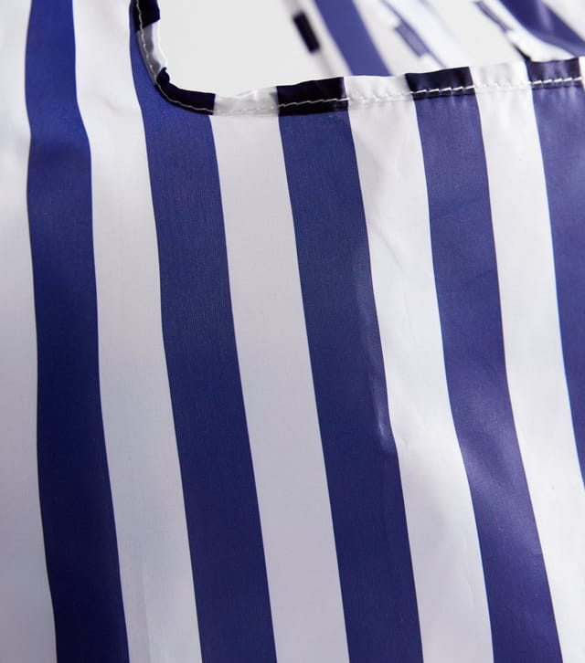 New Look Stripe Packable Shopper Tote Bag New Look - 2