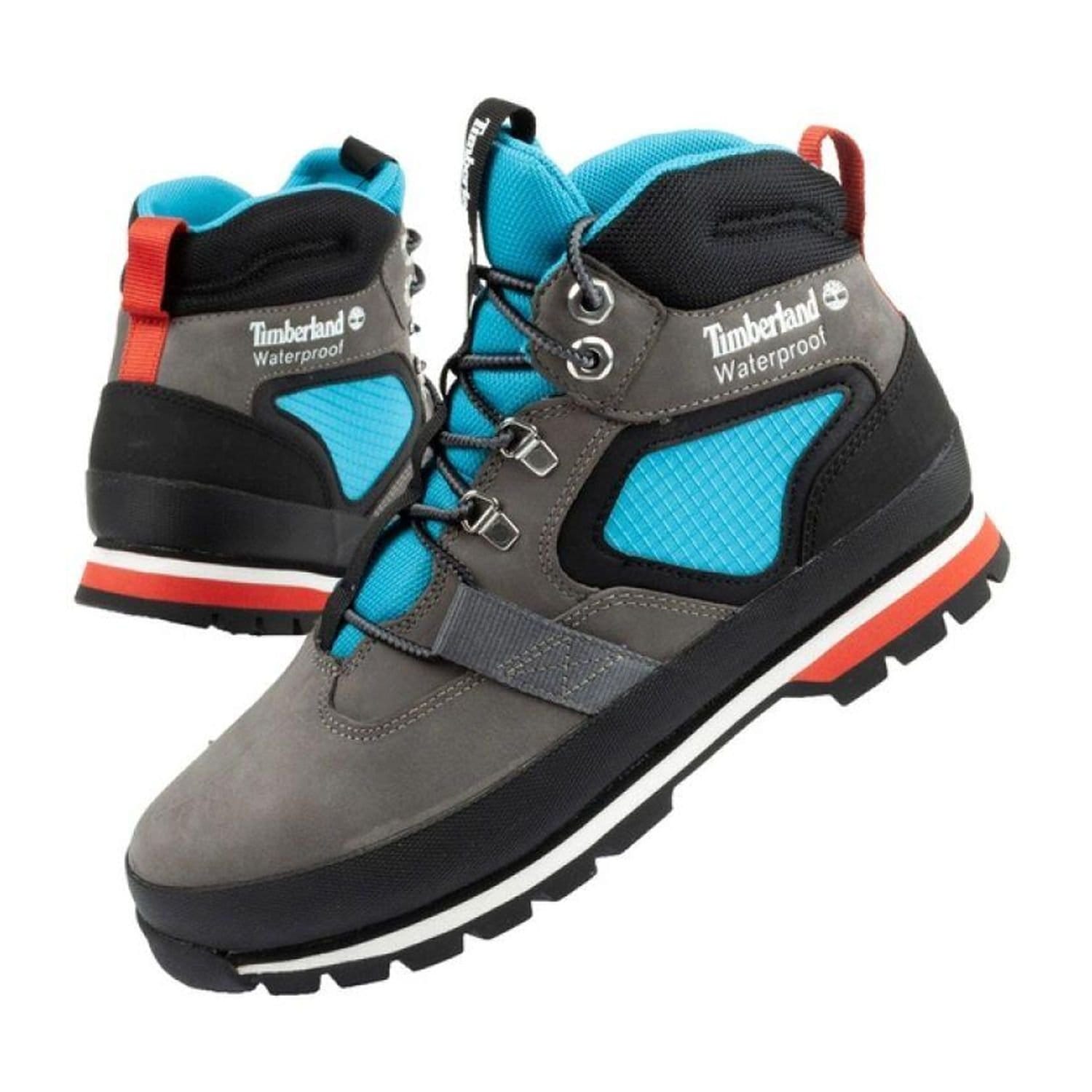 Timberland Timberland Men's Colour Block Leather Trainers - 4