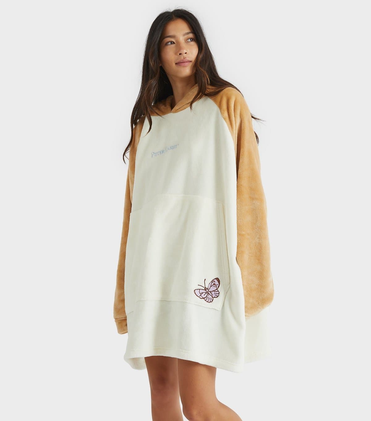 Skinnydip Women's Multicoloured Peter Rabbit Blanket Hoodie Skinnydip New Look