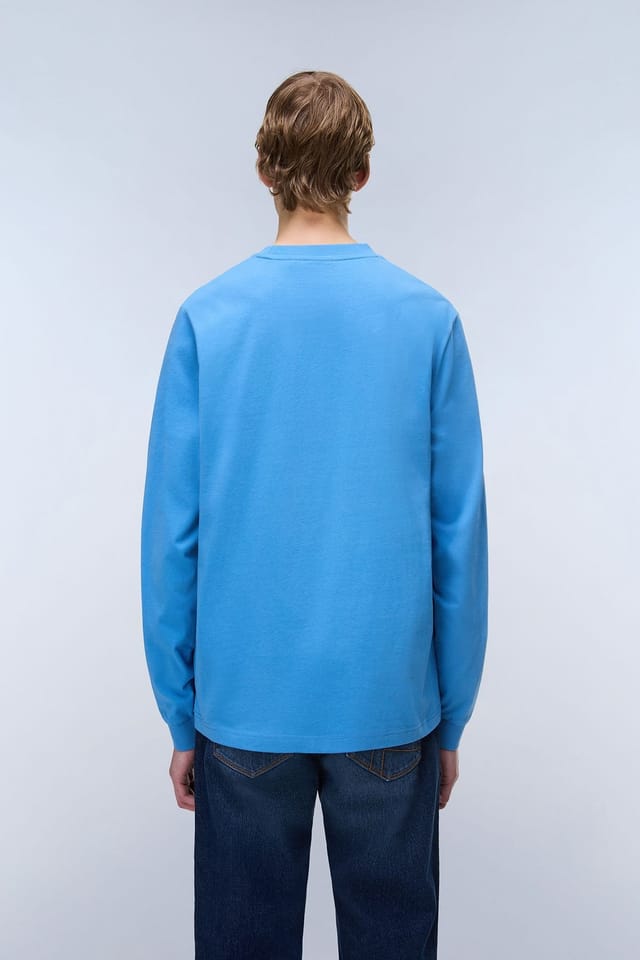 Napapijri Napapijri Men's S-Box Logo T-Shirt Blue Jasper - 2