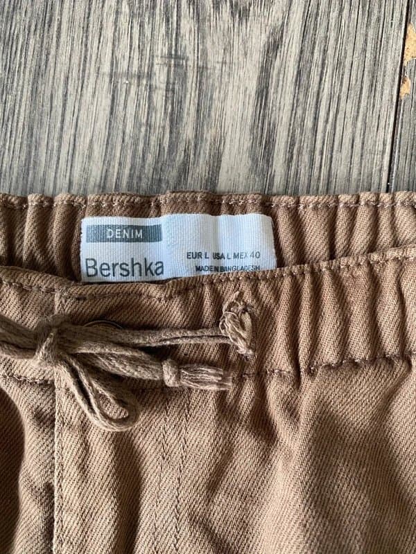 Bershka Bershka denim loose trousers