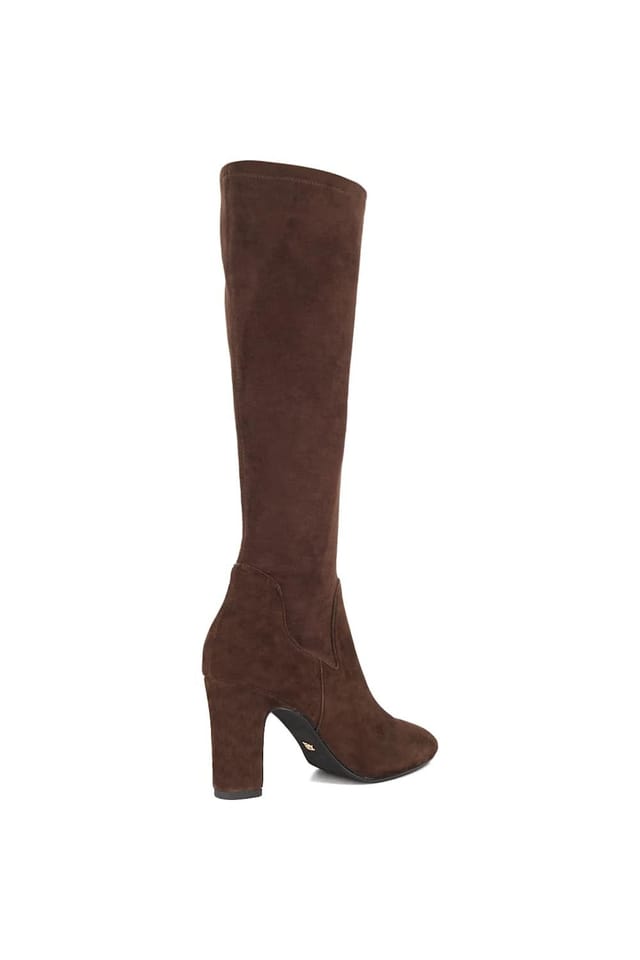 Dune London Dune London Women's 'Simple' Knee High Boots in Brown - 3
