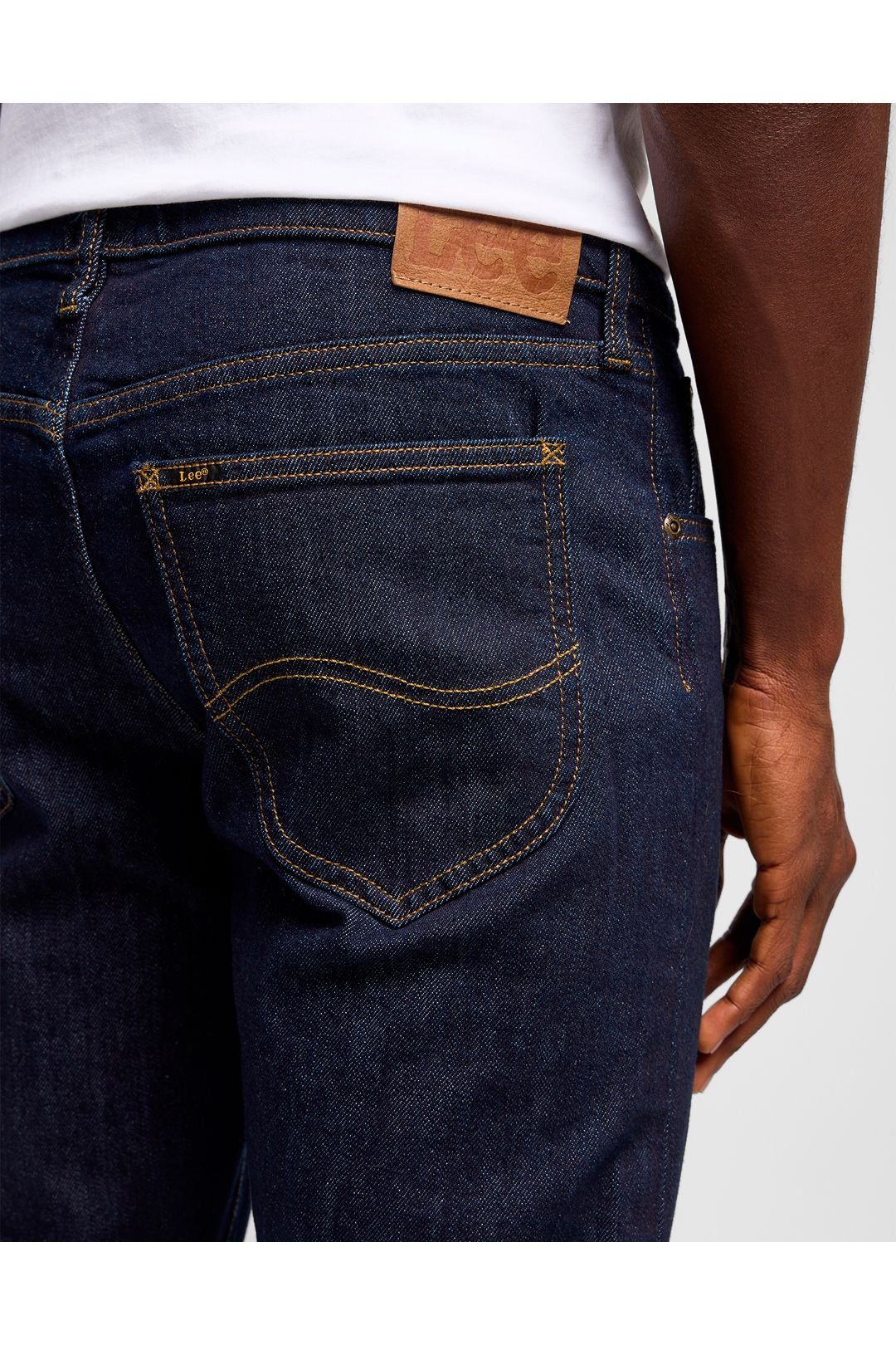 Lee Lee Men's Daren Straight Fit Jeans Rinse in Blue - 4