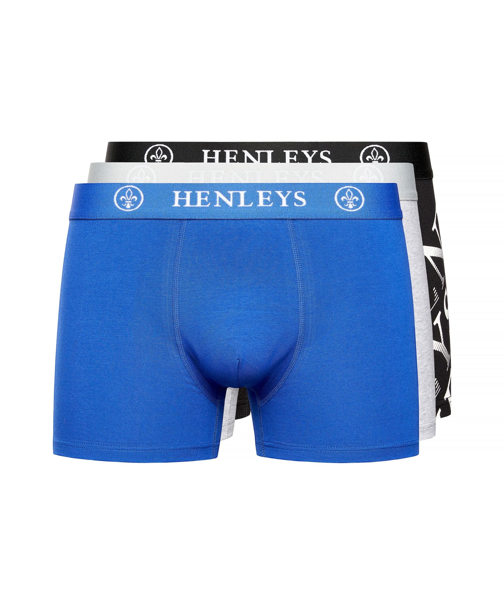 Henleys Henleys Men's Henline Boxers 3pk