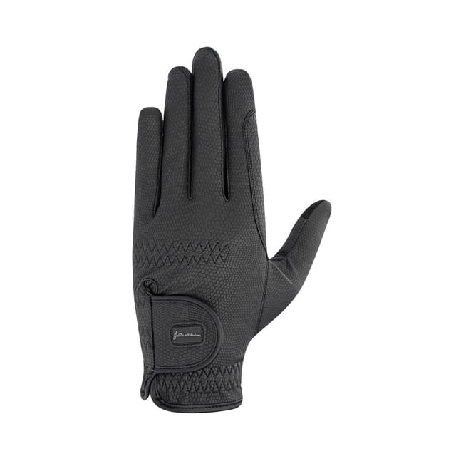 Whitaker Whitaker Men's Wellington Competition Riding Gloves in Black - 3