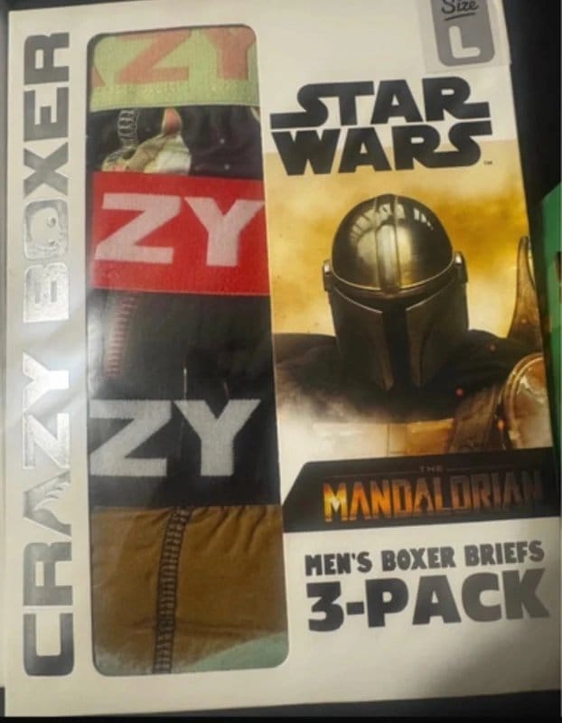 Star Wars The Mandalorian Men's Boxer Briefs 3-Pack