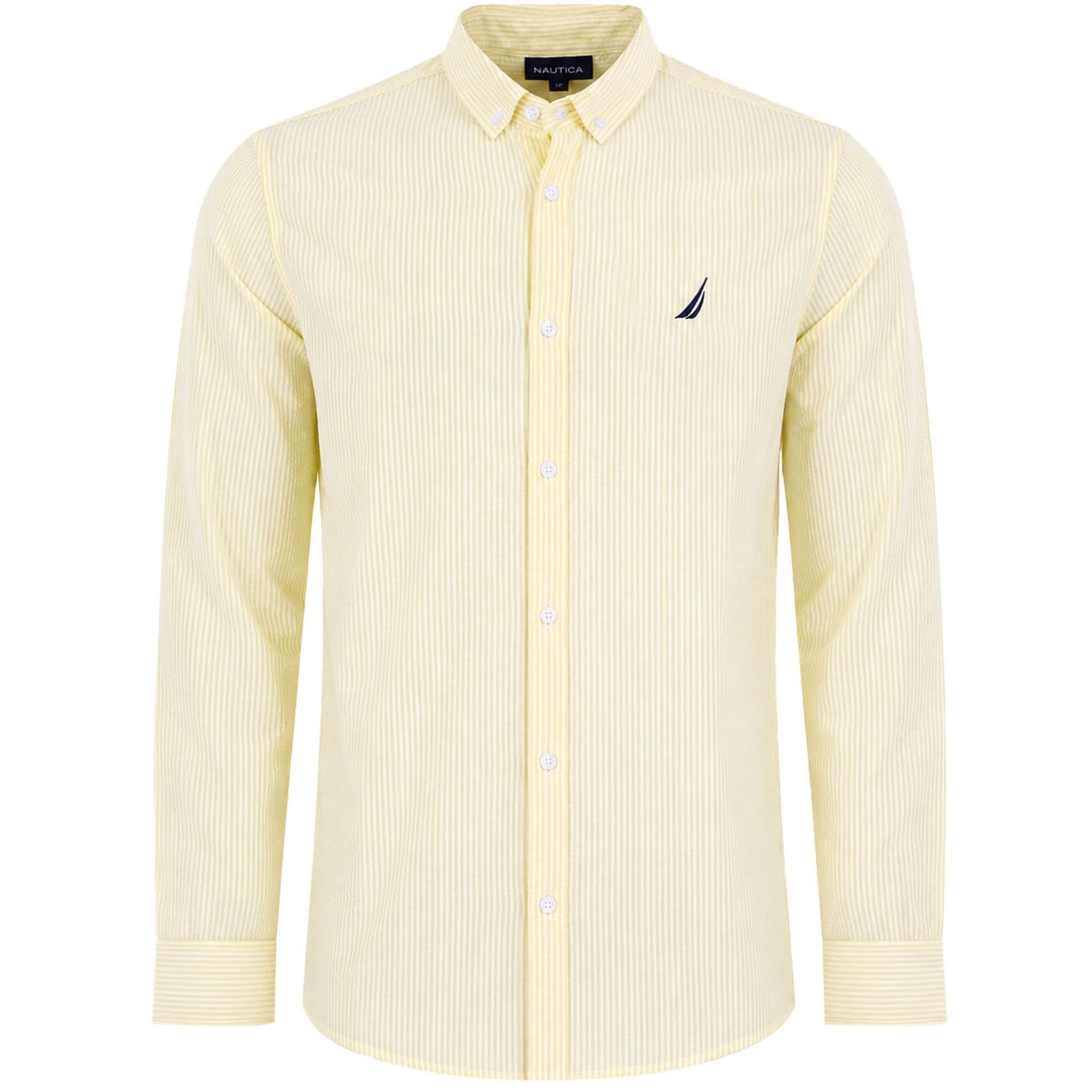 Nautica Nautica Men's Paneo Yellow Shirt