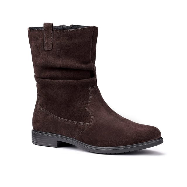 Hotter Hotter Women's Wide Fit 'Irving' Boots in Chocolate - 2