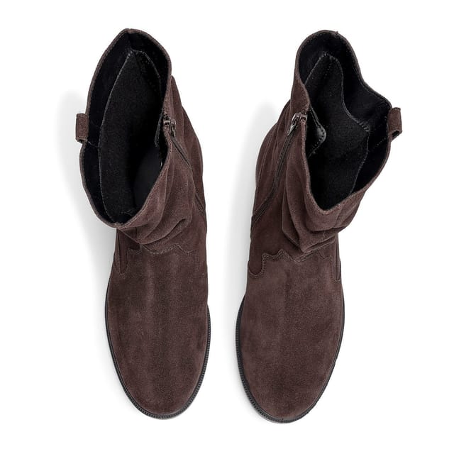 Hotter Hotter Women's Wide Fit 'Irving' Boots in Chocolate - 3