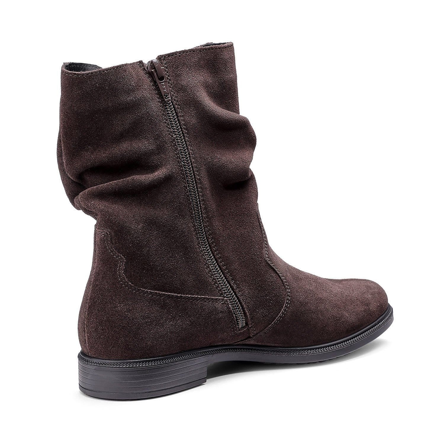 Hotter Hotter Women's Wide Fit 'Irving' Boots in Chocolate - 4