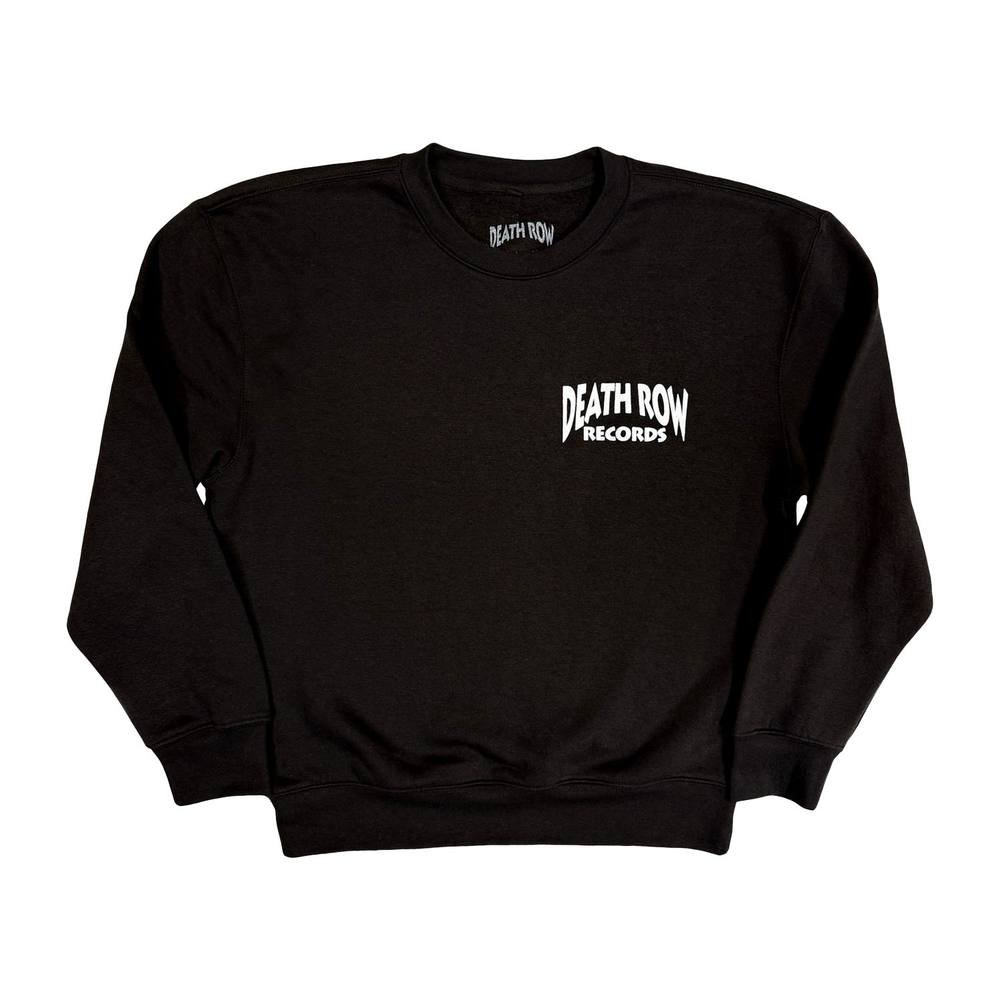Death Row Records Death Row Records Men's Black Sweatshirt - 3