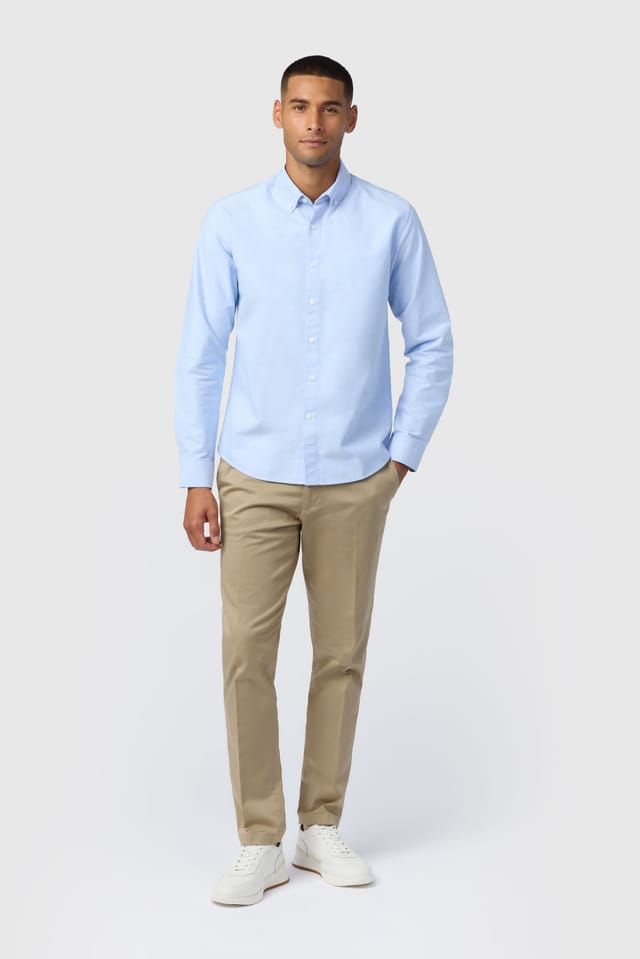 Melka Melka Men's Tailored Fit Chino in Yellow - 2