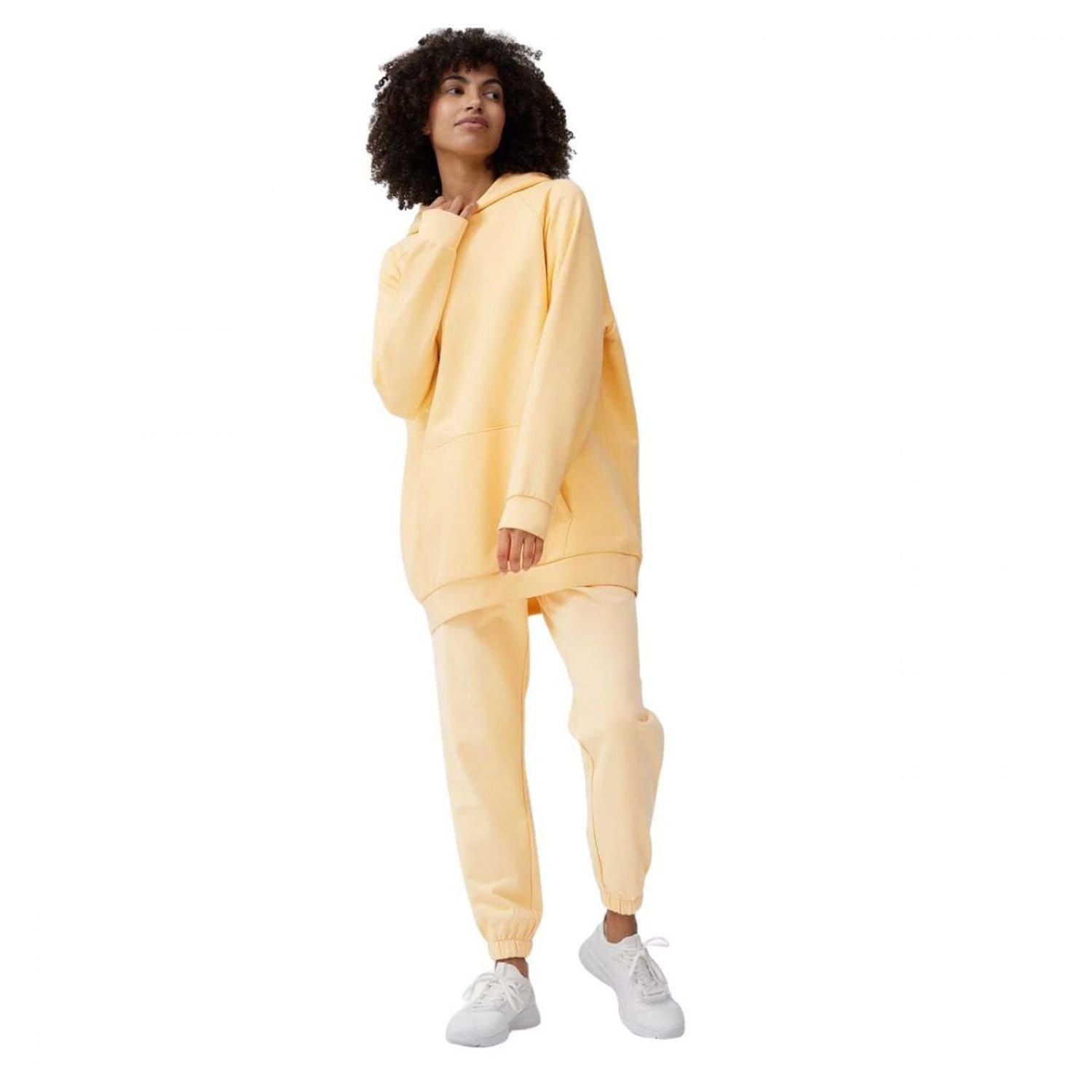 4F 4F Women's SS23TTROF147 Jogging Bottoms in Yellow - 4
