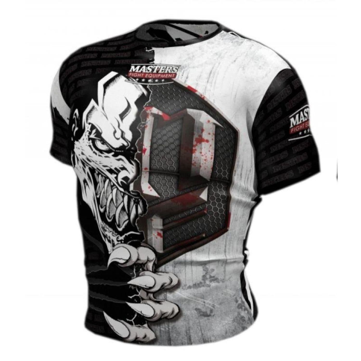 Masters Masters Men's MFC Dark Side Scratch T-Shirt in White