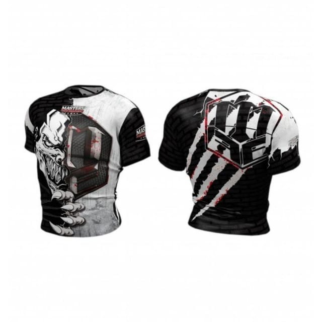 Masters Masters Men's MFC Dark Side Scratch T-Shirt in White - 2