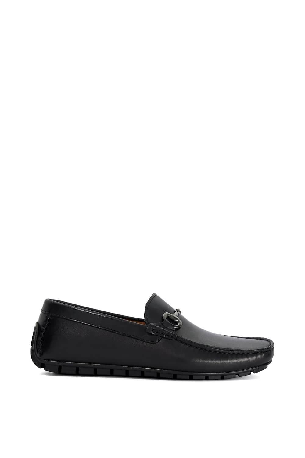 Dune London Dune London Men's 'Brackon' Leather Slip-On Shoes in Black