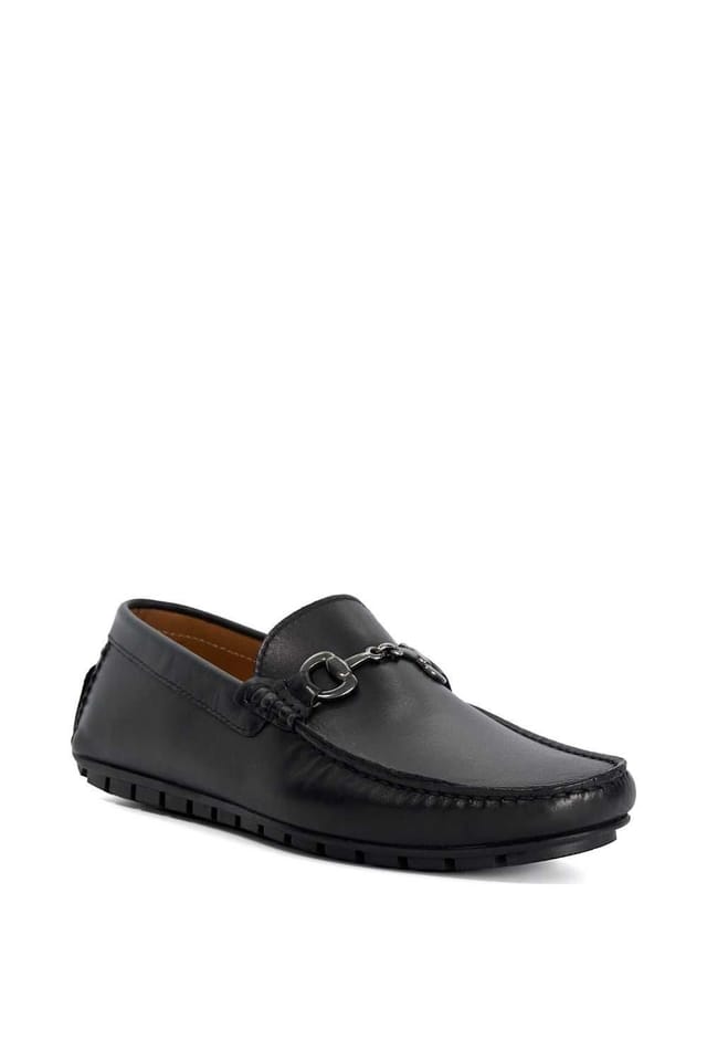 Dune London Dune London Men's 'Brackon' Leather Slip-On Shoes in Black - 2