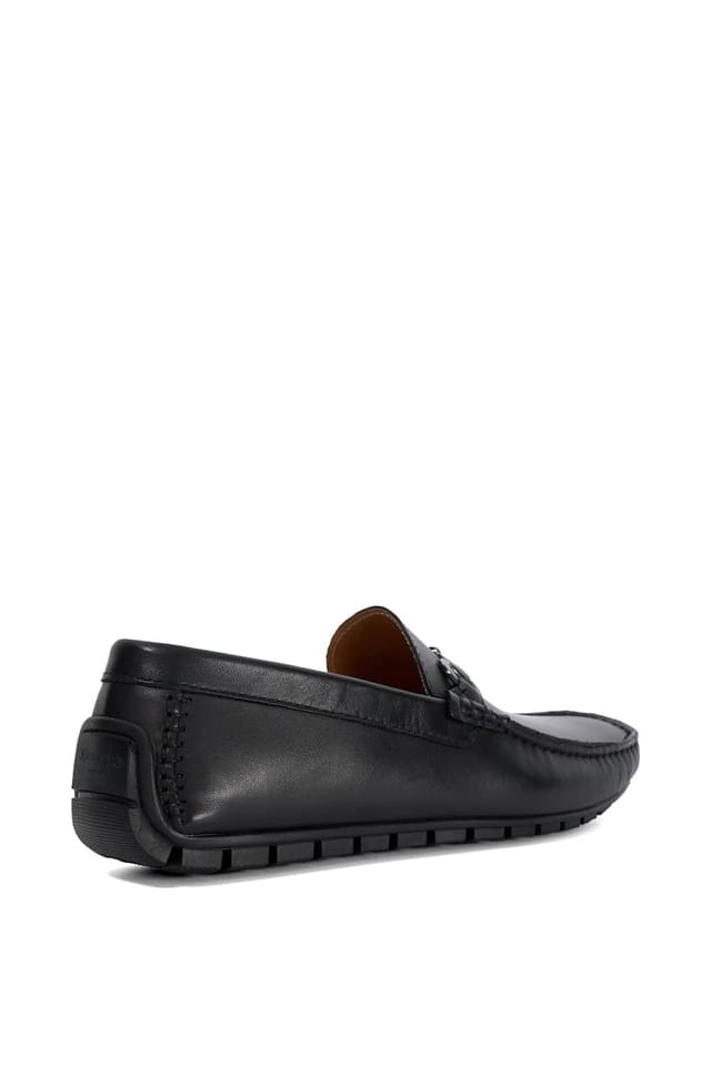 Dune London Dune London Men's 'Brackon' Leather Slip-On Shoes in Black - 3