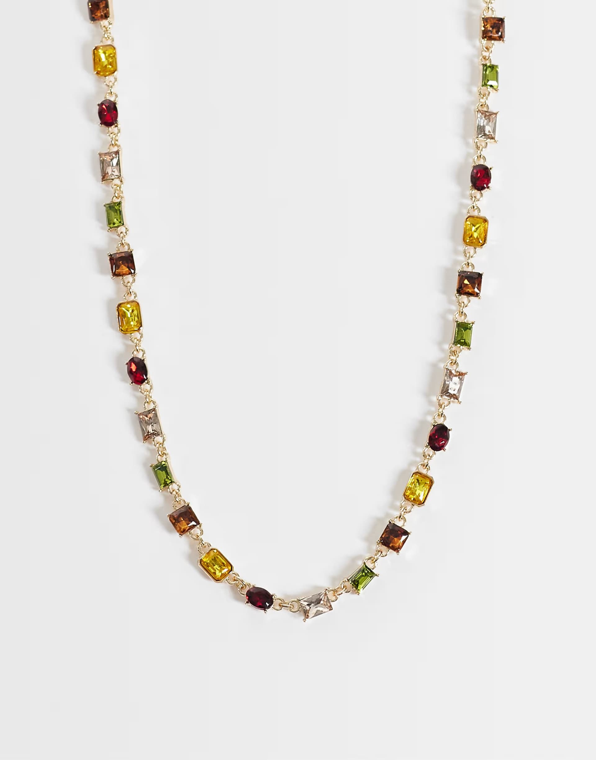 ASOS ASOS Multi-Colour Reclaimed Vintage Tone Set Necklace