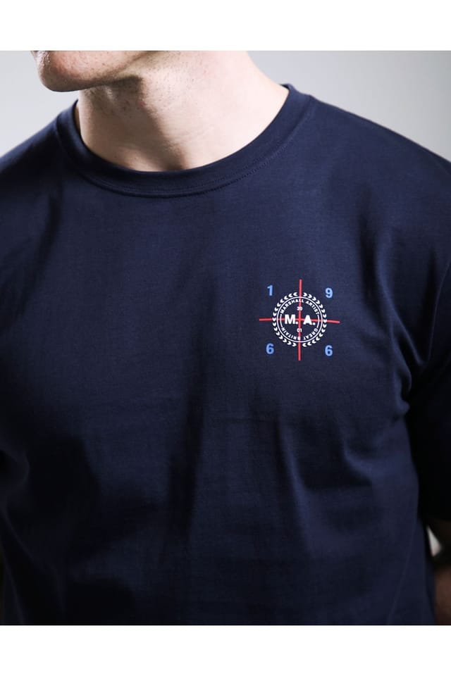 Marshall Artist Marshall Artist Men's Zero Twenty Six T-Shirt Navy - 3