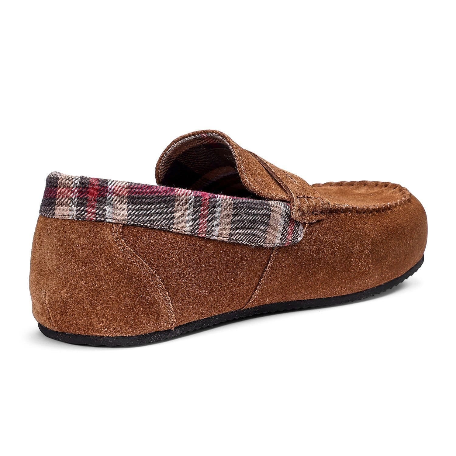 Hotter Hotter Men's 'Solace' Slippers in Tan - 4