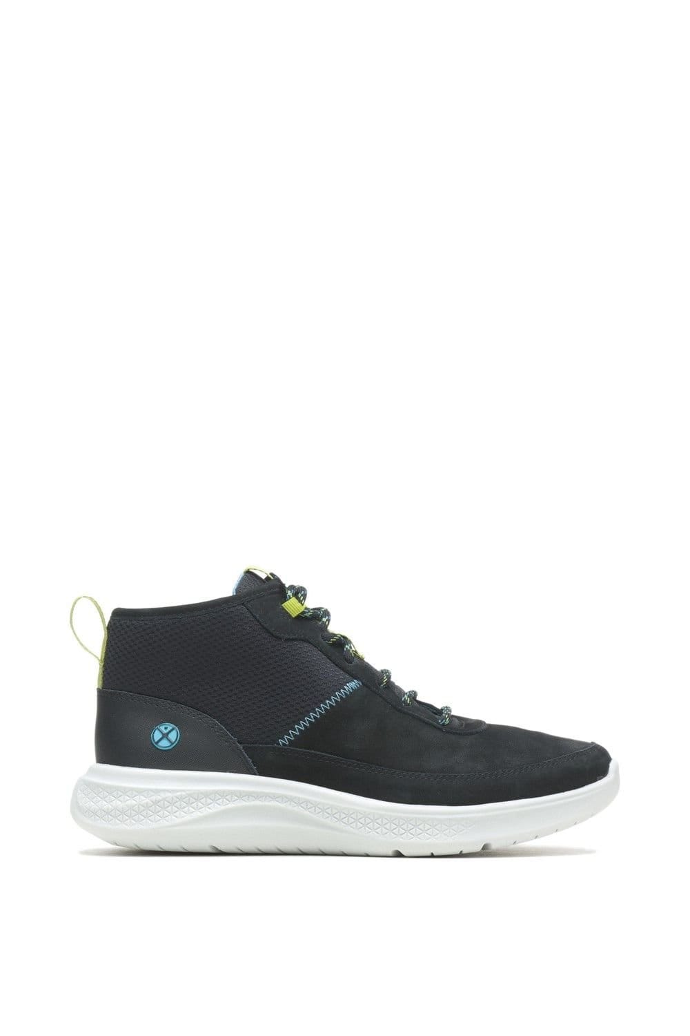 Hush Puppies Hush Puppies Women's Elevate' Leather Chukka Trainer in Black - 4