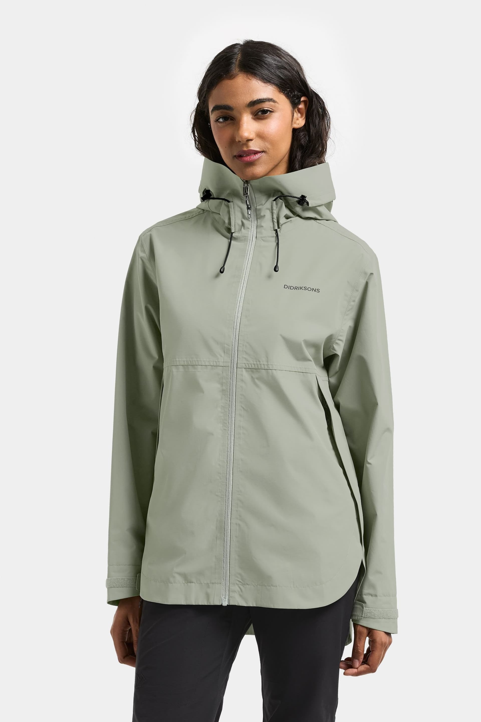 Didriksons Didriksons Women's Tilde Waterproof, Windproof & Breathable Jacket in Light Green