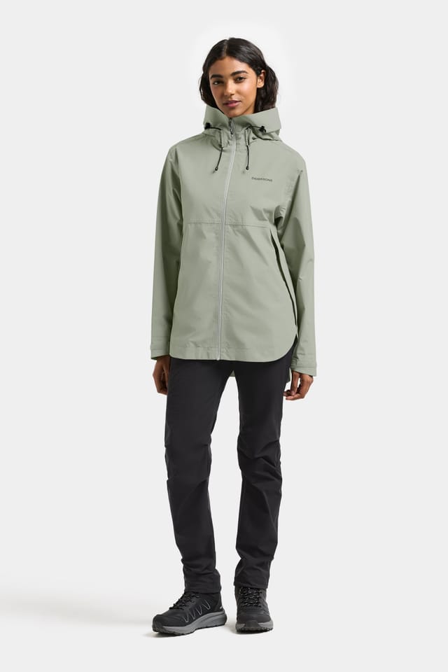Didriksons Didriksons Women's Tilde Waterproof, Windproof & Breathable Jacket in Light Green - 2