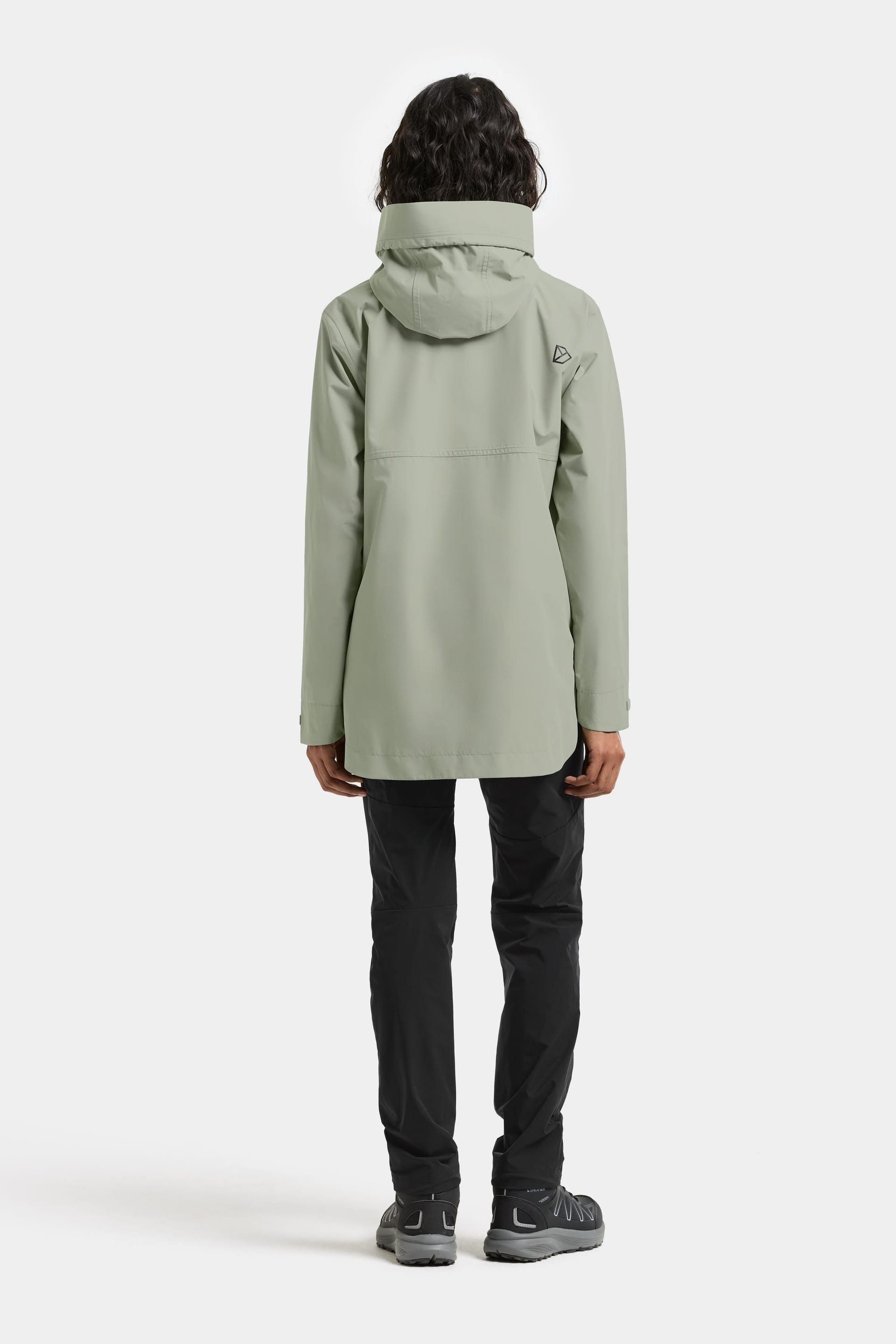 Didriksons Didriksons Women's Tilde Waterproof, Windproof & Breathable Jacket in Light Green - 4