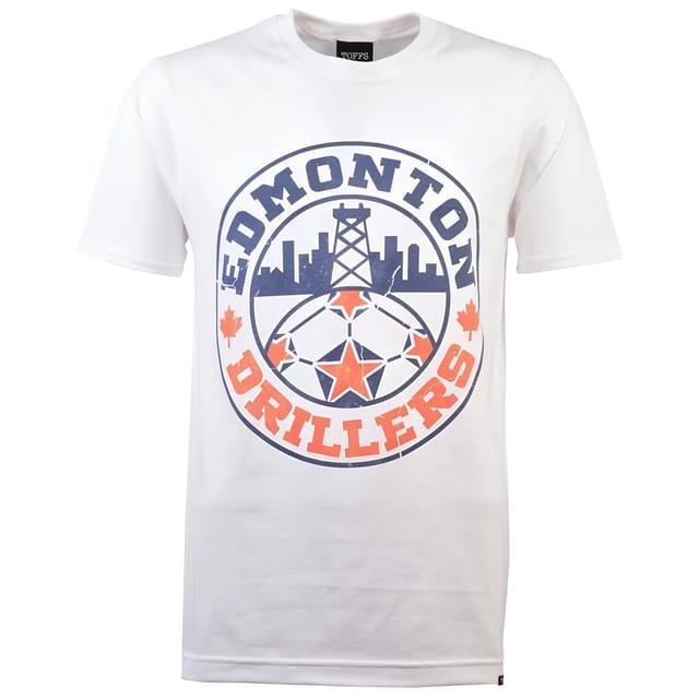 Miami FC Miami FC Men's Mens Edmonton Drillers White T-Shirt - 2