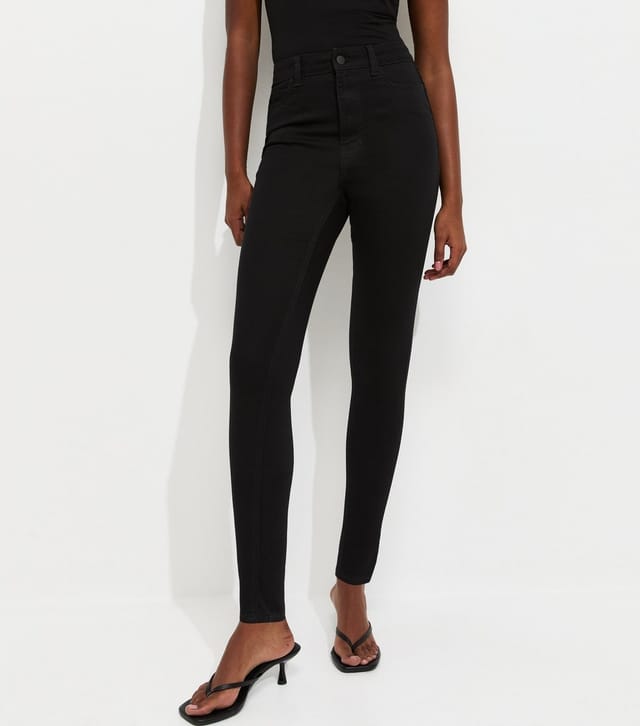 New Look Women's Stay Black Lift & Shape Jenna Skinny Jeans New Look - 3