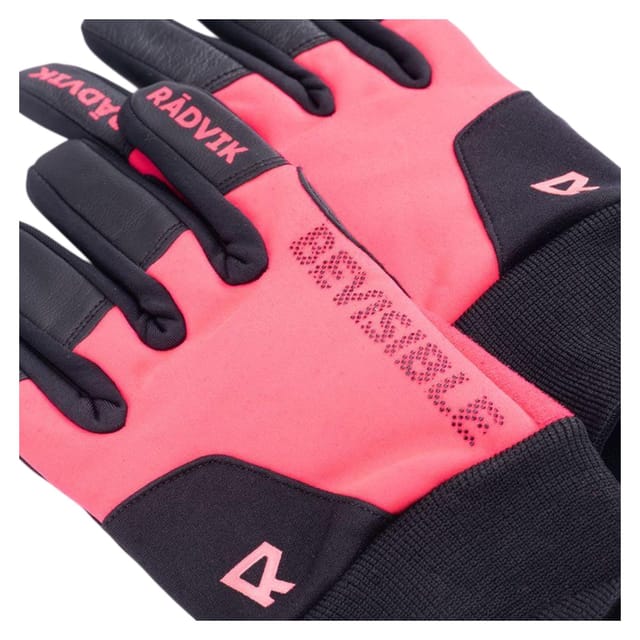 Radvik Radvik Men's Frost BV Leather Cycling Gloves in Black - 3