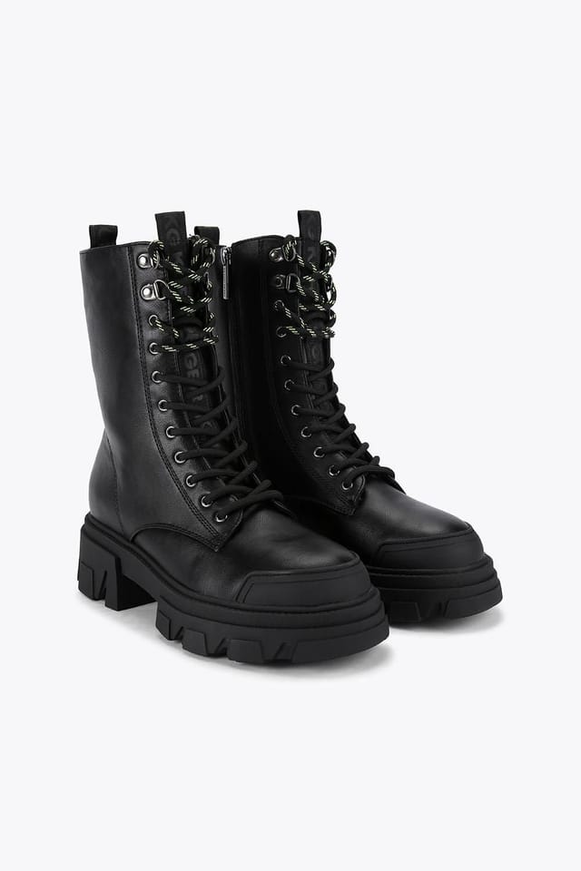 KG Kurt Geiger KG Kurt Geiger Women's 'Trekker Lace Up3' Boots in Black - 3
