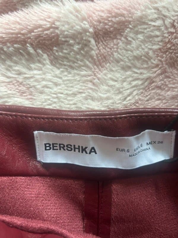 Bershka bershka leather skirt