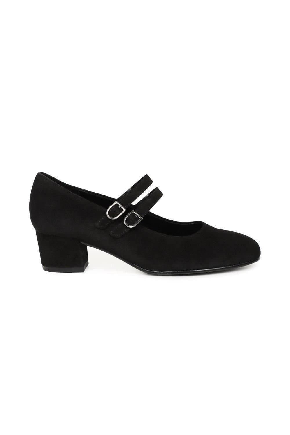 Gabor Gabor Women's 'Belva' Mary Jane Court Shoes in Jet Black