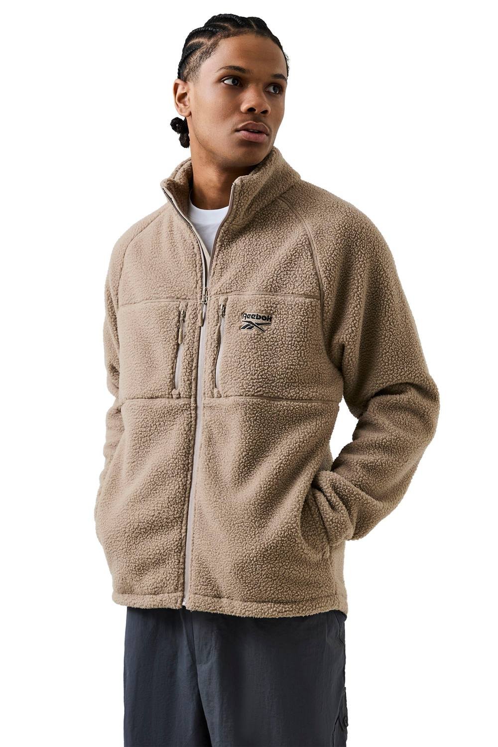 Reebok Reebok Men's Holworth Fleece in Camel - 3