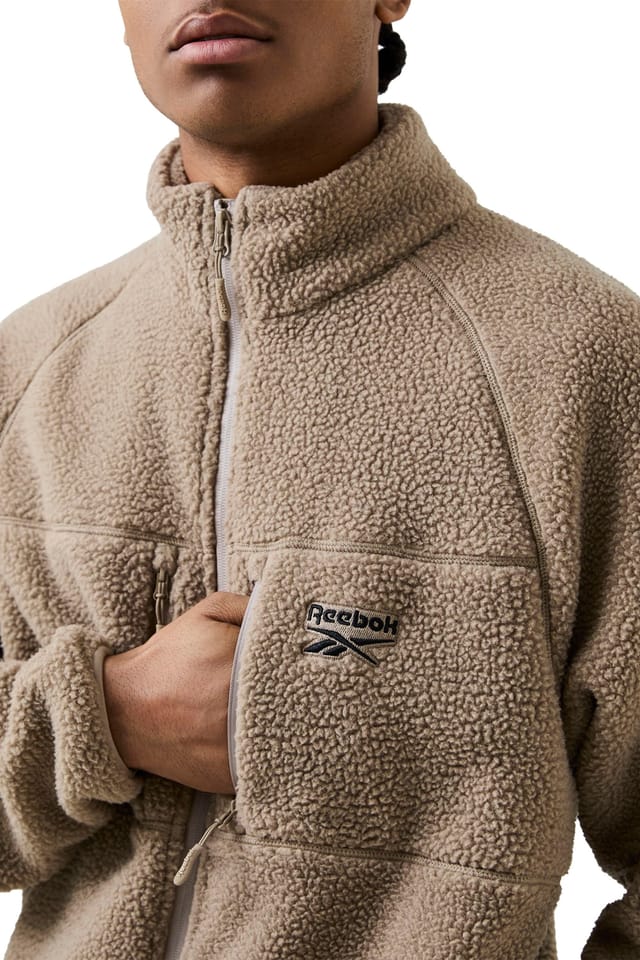 Reebok Reebok Men's Holworth Fleece in Camel - 3