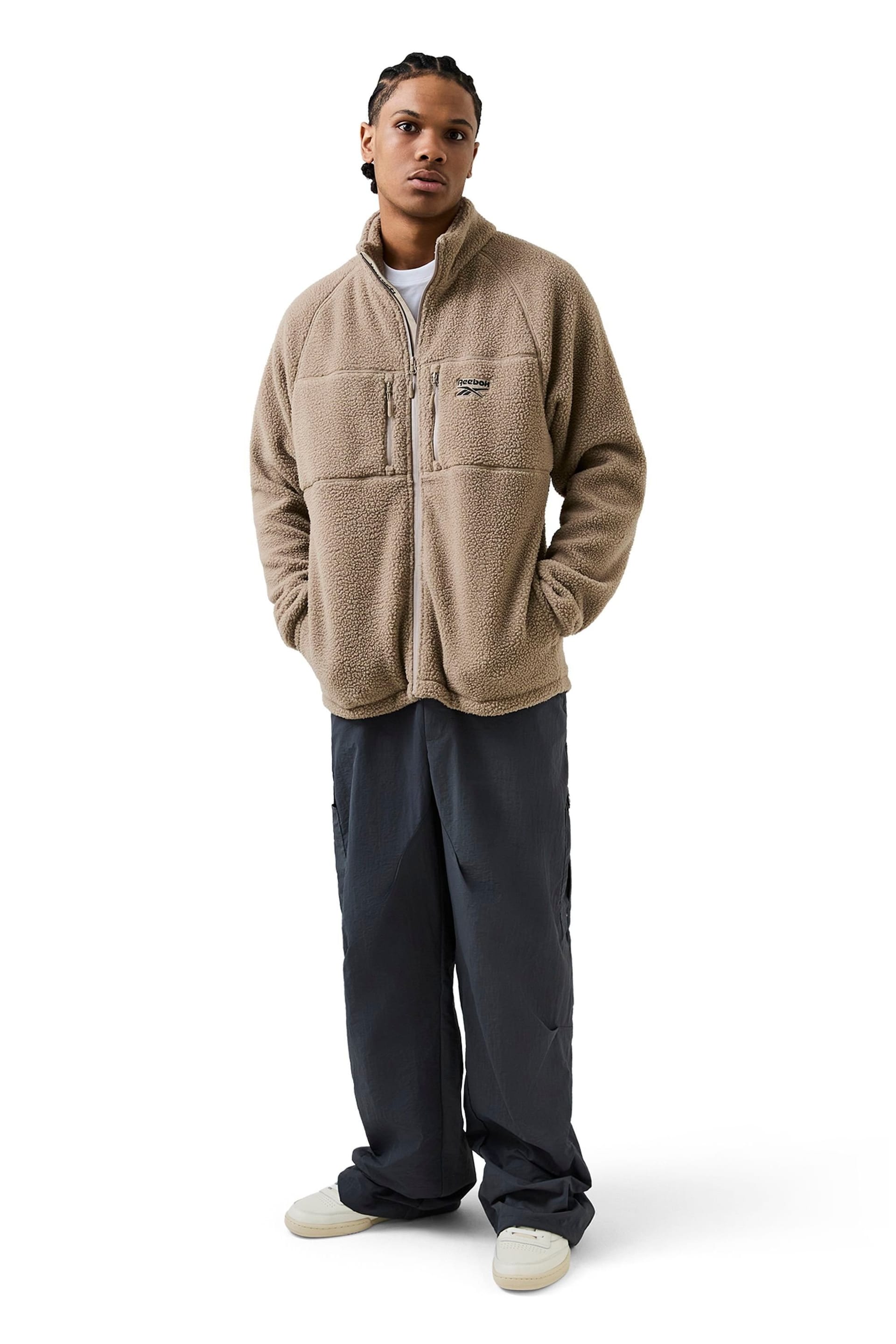 Reebok Reebok Men's Holworth Fleece in Camel - 4