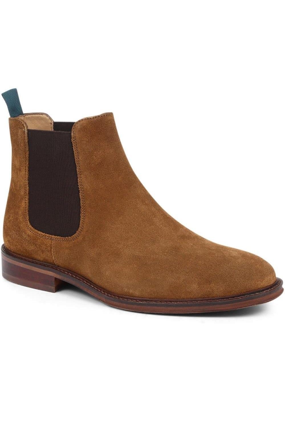 Jones Bootmaker Jones Bootmaker Men's Deakin Chelsea Boots in Tan
