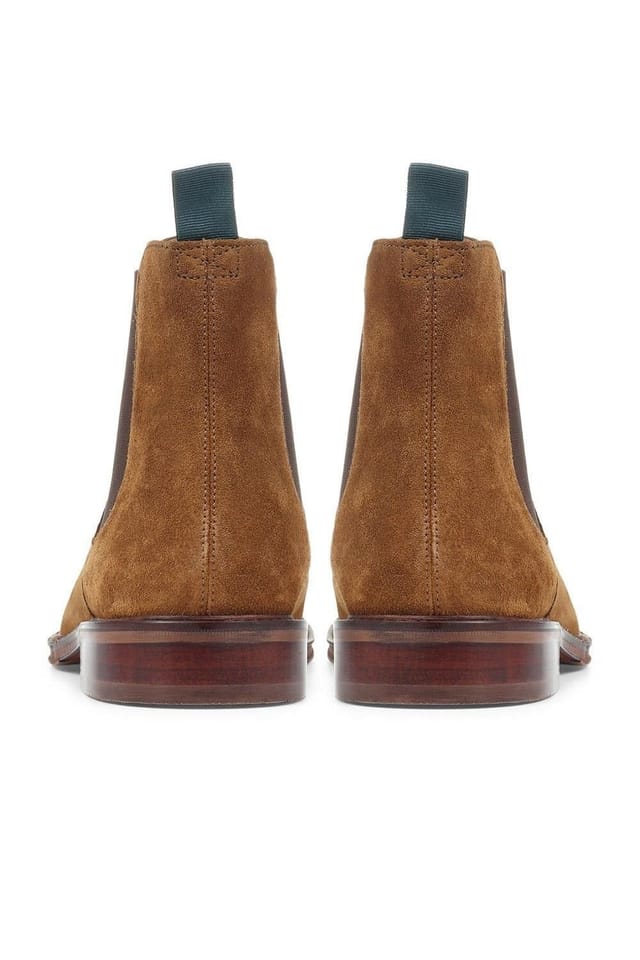Jones Bootmaker Jones Bootmaker Men's Deakin Chelsea Boots in Tan - 3